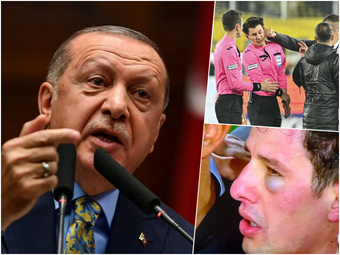 Nakon brutalnog napada na sudiju oglasio se Erdogan, uhapšen predsjednik Ankaragučua