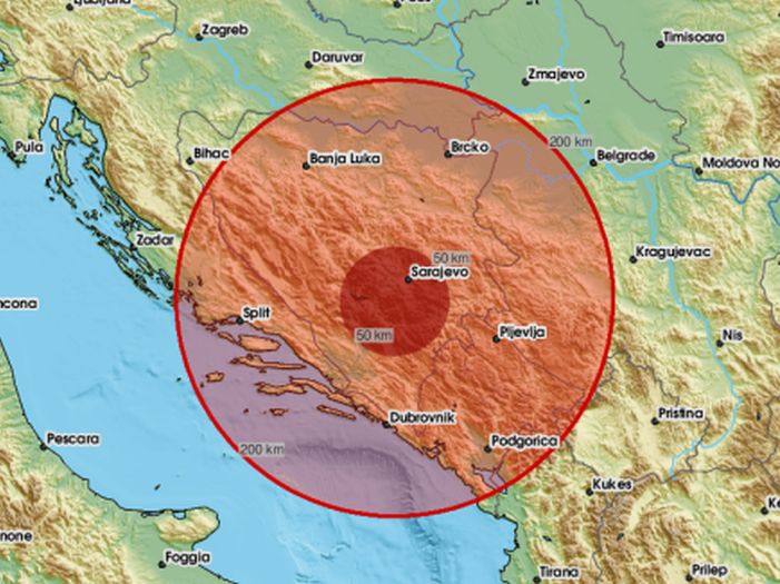 Nakon Mostara, registrovan zemljotres i kod Sarajeva