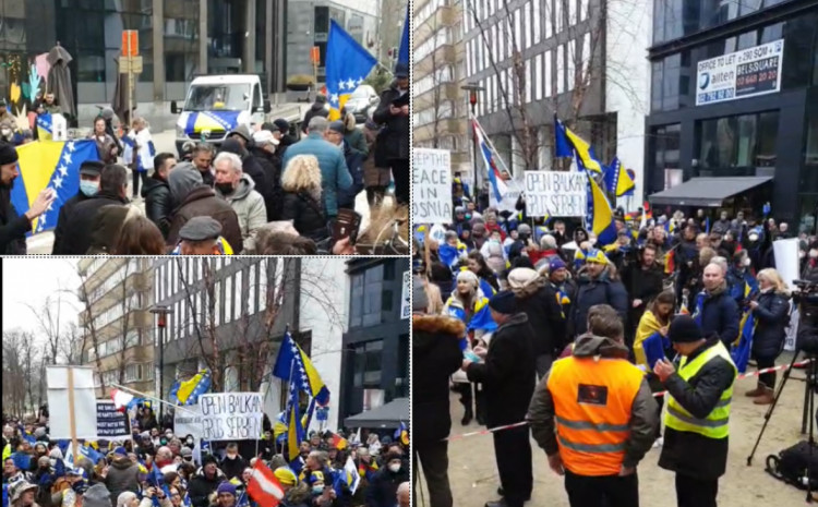 Nakon Štutgarta, danas protesti u Beču za mir i stabilnost u BiH