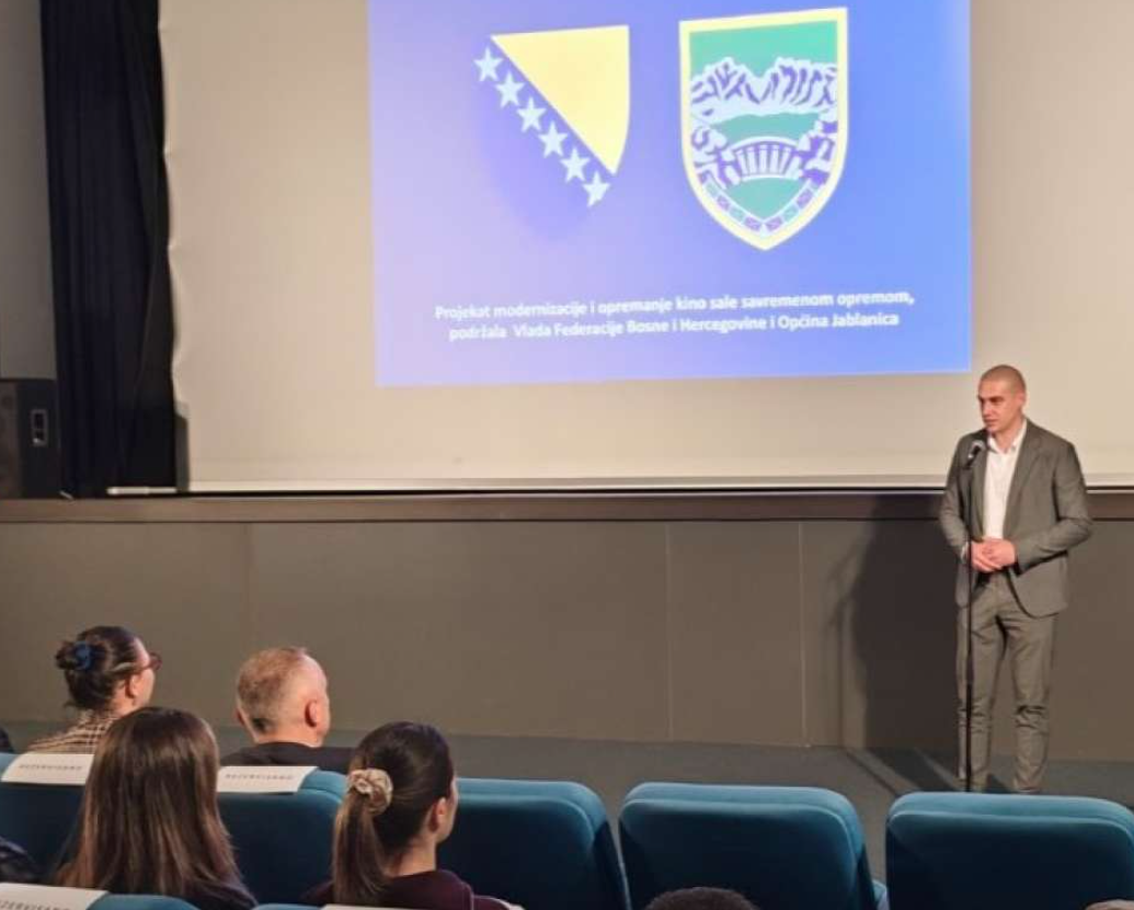 Nakon više od deset godina ponovo otvoreno kino u Jablanici   