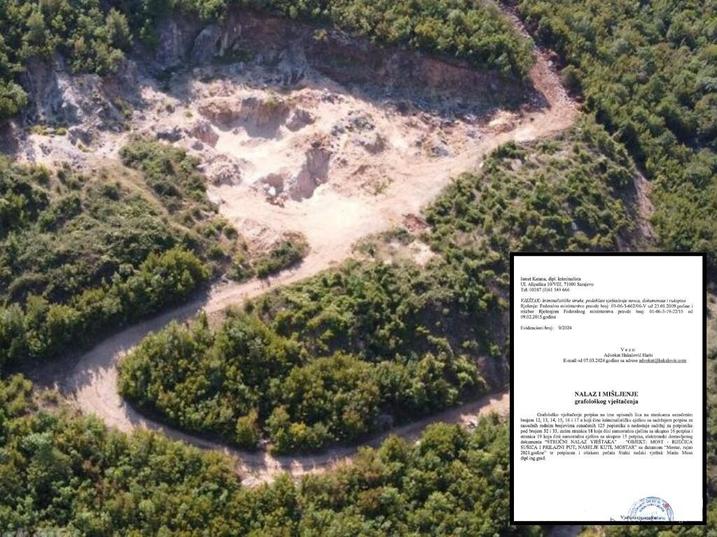 Nalaz vještaka: Potpisi na peticiji protiv gradnje kamenoloma Kuti falsifikovani