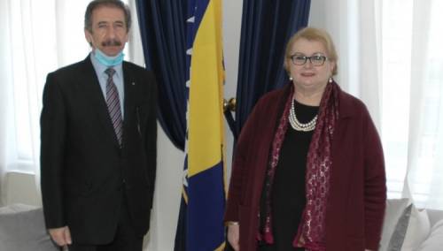 Namoora-Turković: Cilj da bilateralna saradnja BiH i Palestine bude dinamičnija
