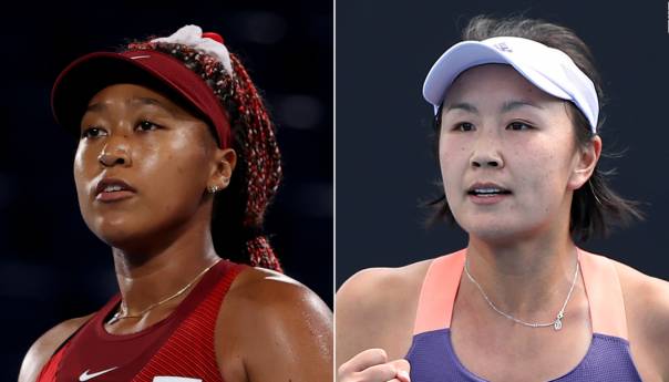 Naomi Osaka zabrinuta zbog nestanka slavne kineske teniserke Peng Shuai