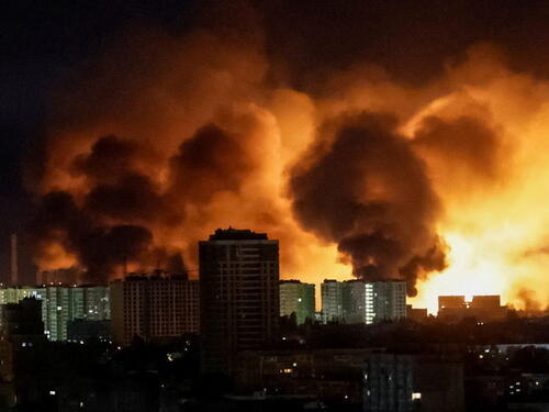 Napad dronovima na Kijev i Odesu: Muškarac poginuo, više povrijeđenih