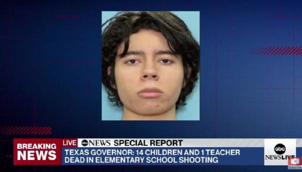 Napadač ubio 14 djece i učitelja u Teksasu