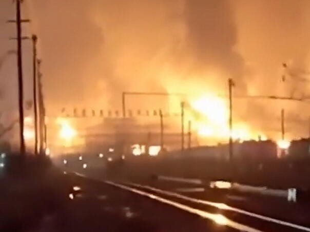 Napadi ukrajinskih dronova na rusku regiju Rostov izazvali požare