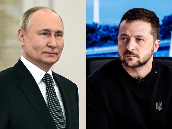 Verbalni rat Zelenskog i Putina: Ako ste zauzeli grad...