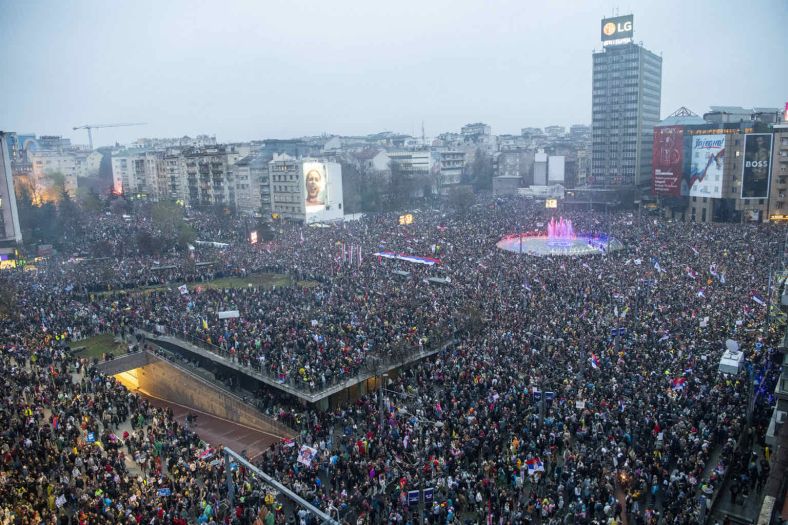 Napeto u Beogradu i na Gazimestanu, Vučić u strahu