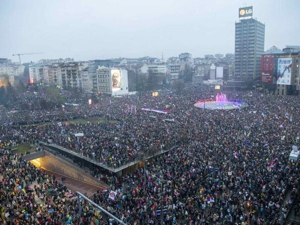 Napeto u Beogradu i na Gazimestanu, Vučić u strahu