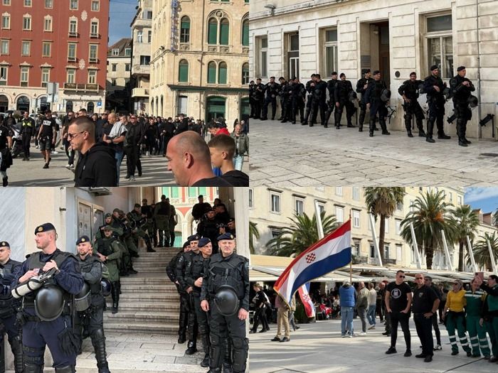 Napeto u Splitu: Torcida zakazala protest zbog Srba, najavljen i kontraprotest