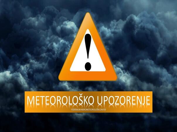 Narandžasti alarm za Hercegovinu: Očekuju se obilne padavine