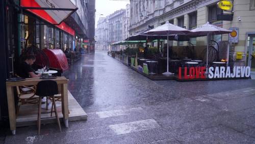 Narandžasto upozorenje za cijelu BiH, očekuju se jači lokalni pljuskovi