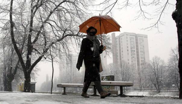 Narednih dana susnježica, snijeg i temperature ispod nule