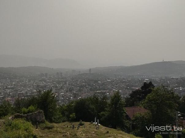 Narednih dana 'zamagljeno' nebo iznad BiH