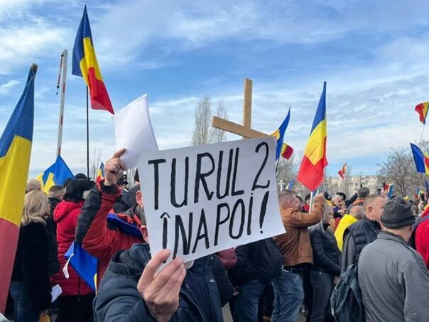 Nastavak drame: Protesti u Rumuniji protiv otkazivanja predsjedničkih izbora