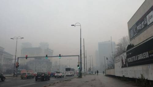 Nastavak pogoršanja kvaliteta zraka u Sarajevu