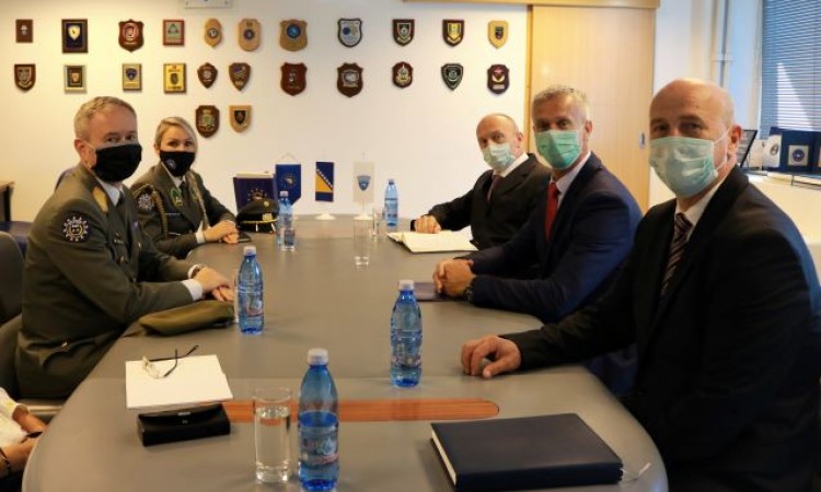 Nastavak saradnje EUFOR-a s bh.sigurnosnim agencijama