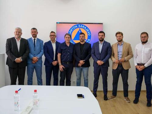 Nastavak ulaganja u opremu Civilnoj zaštiti i informacija o klizištu u Istočnom Starom Gradu