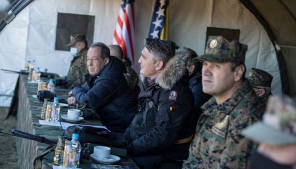 Nastavak vojne vježbe Oružanih snaga BiH i SAD