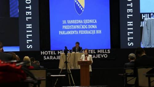 Nastavljena sjednica Parlamenta FBiH