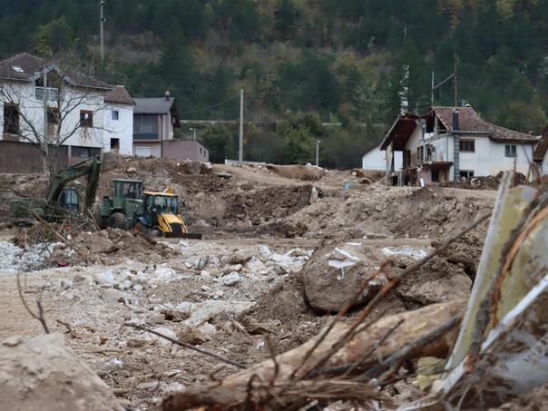 Nastavljeni radovi na raščišćavanju ruševina u Donjoj Jablanici