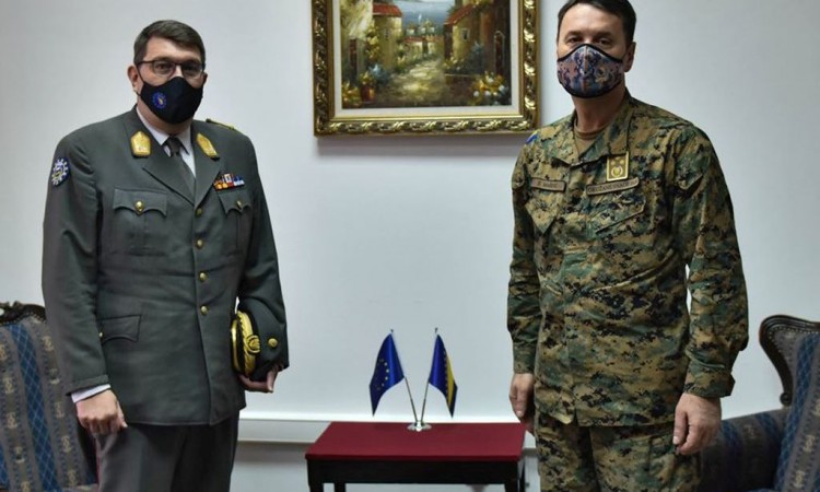 Nastupna posjeta komandanta EUFOR-a Alexandera Platzera Zajedničkom štabu OS BiH