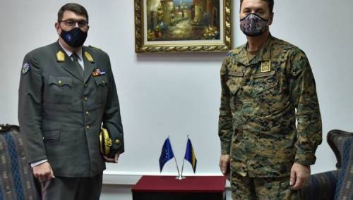Nastupna posjeta komandanta EUFOR-a Alexandera Platzera Zajedničkom štabu OS BiH
