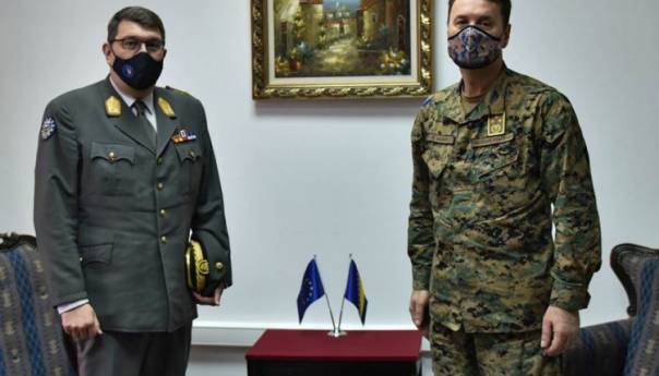 Nastupna posjeta komandanta EUFOR-a Alexandera Platzera Zajedničkom štabu OS BiH