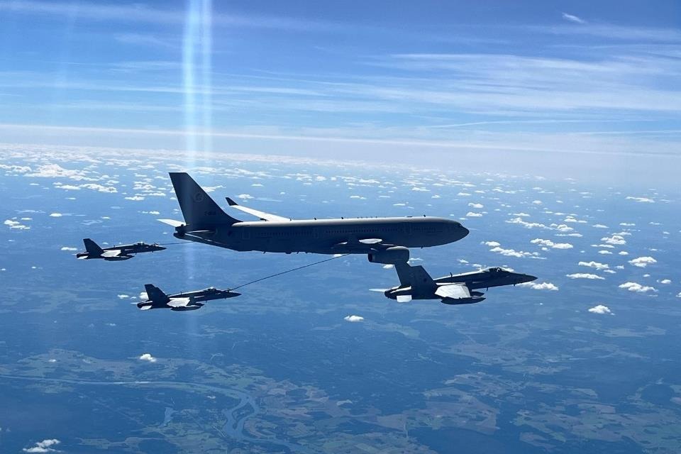 NATO saveznici izveli zajedničku zračnu vježbu iznad Baltičkog mora