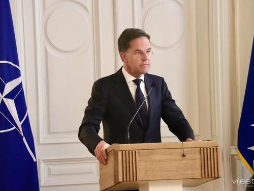 NATO se oglasio nakon Rutteove posjete Sarajevu i Prištini