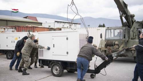 NATO Štab Sarajevo donirao devet agregata Oružanim snagama BiH