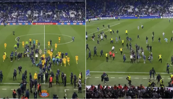 Navijači Espanyola krenuli u fizički obračun sa fudbalerima Barce