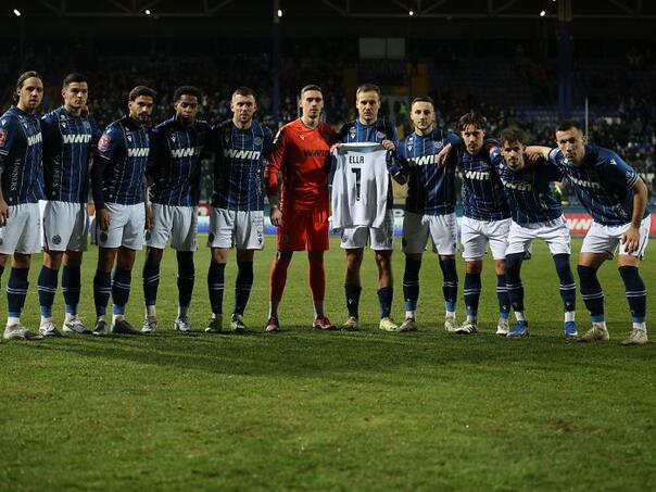 Navijači i igrači Želje pružili podršku povijeđenoj Elli Jovanović