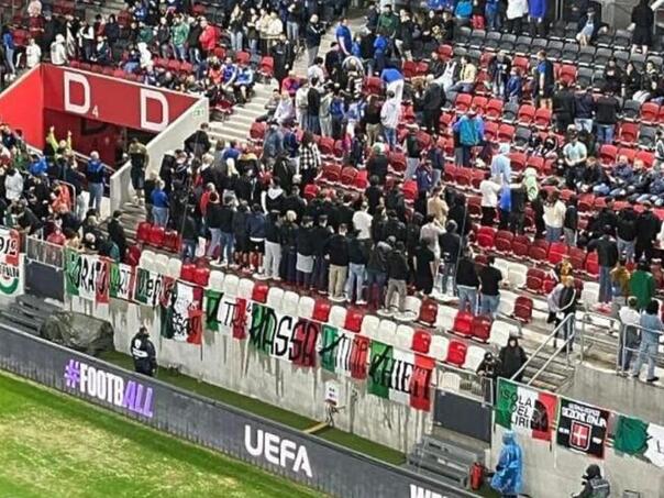 Navijači Italije okrenuli leđa himni Izraela