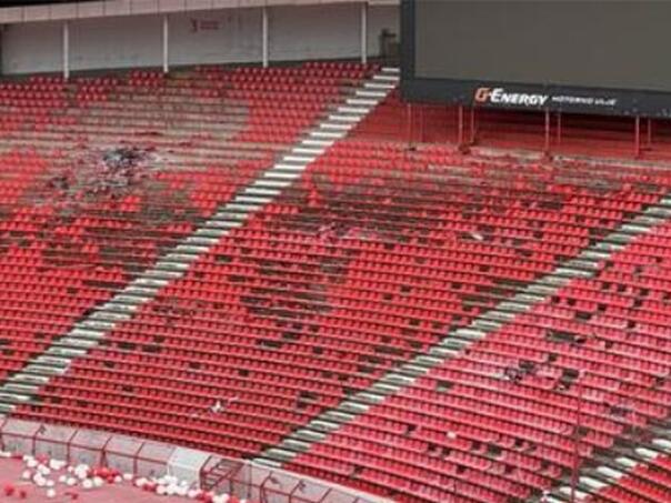 Navijači Partizana demolirali stadion Zvezde, šteta veća od 40 hiljada eura
