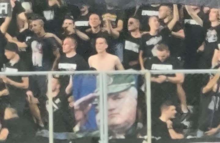 Navijači Partizana skandirali Mladiću, Novi Pazar odbijao nastaviti meč