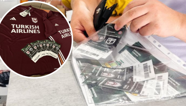 Navijači Sarajeva masovno kupuju ulaznice, stigli i novi dresovi