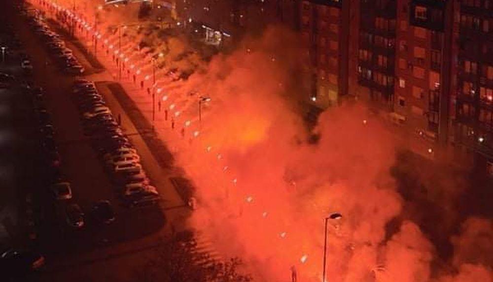 Navijači Slobode se oprostili od Radeta Šimića