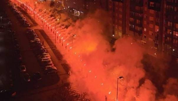 Navijači Slobode se oprostili od Radeta Šimića