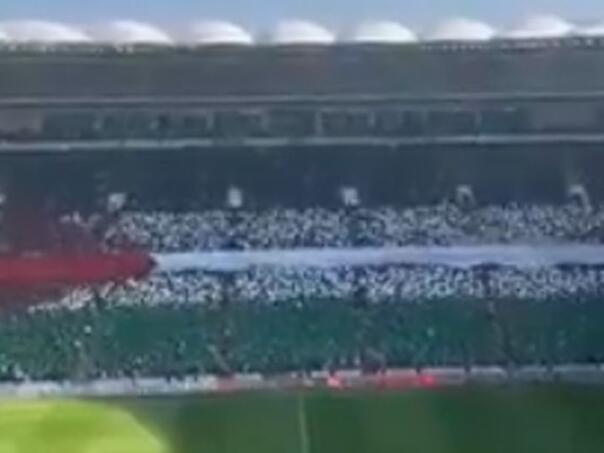 Navijači turskog kluba posvetili Palestini koreografiju za pamćenje