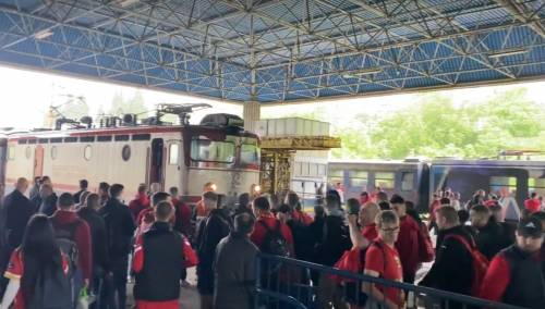 Navijači Veleža i Zrinjskog organizovano krenuli prema Zenici