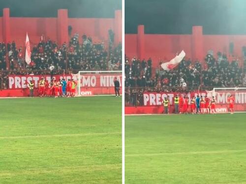 Navijači Veleža natjerali igrače da skinu dresove poslije poraza od Zrinjskog