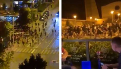 Navijački sukobi u Zagrebu: Okršaj Bad Blue Boysa i navijača Legije