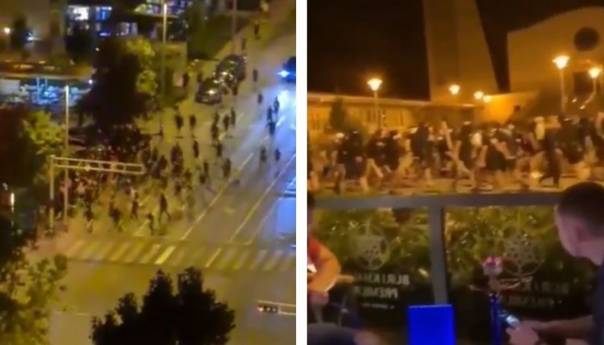 Navijački sukobi u Zagrebu: Okršaj Bad Blue Boysa i navijača Legije