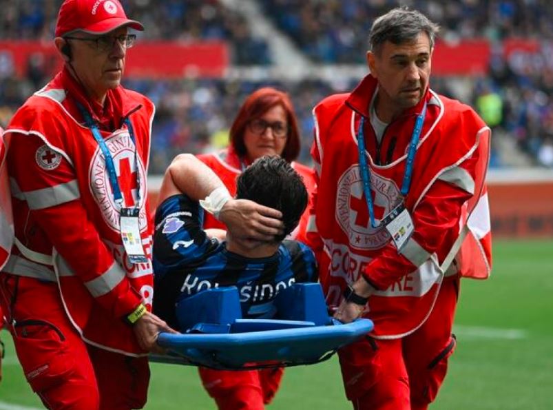 Nažalost potvrđeno: Kolašinac pokidao ligamente, čeka ga duža pauza