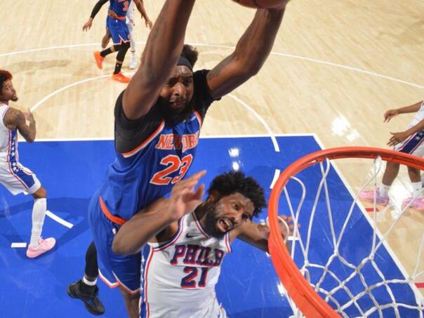 NBA: Knicksi pomeli 76erse, Timberwolvesi izjednačili protiv Spursa