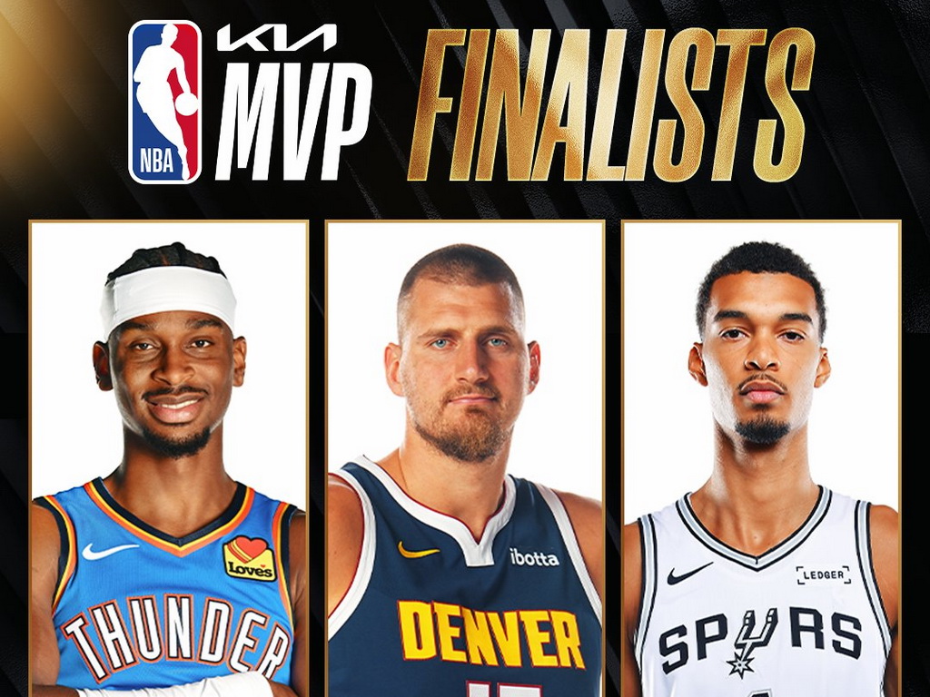NBA liga objavila tri kandidata za MVP nagradu