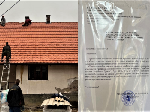 Nedimu Salahareviću zabranili obnovu porodične kuće u Vlasenici