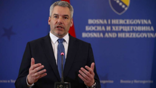 Nehammer: Status kandidata za BiH je veliki uspjeh i za nas