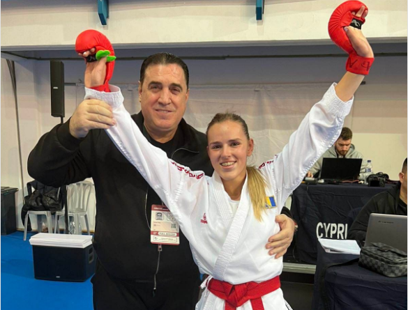 Nejra Sipović u finalu Evropskog prvenstva u Larnaki